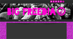Desktop Screenshot of bigfreedia.com
