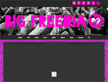 Tablet Screenshot of bigfreedia.com